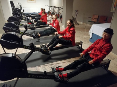Entrenando en Laias